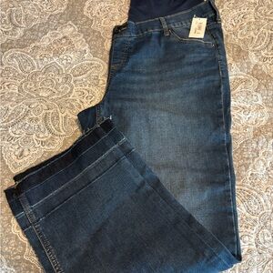 Dark Blue Maternity Jeans
